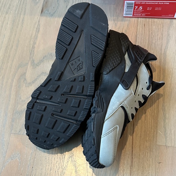 nike air huarache run prm black